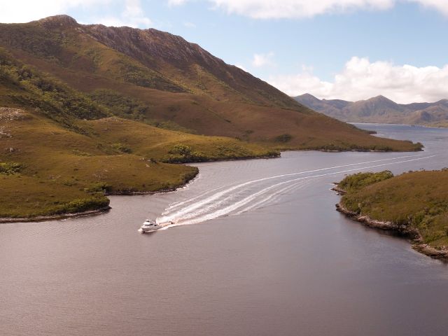 Odalisque III in Bathurst Harbour