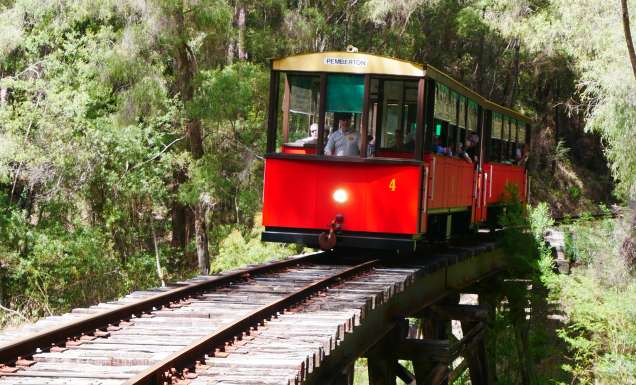Pemberton Tramway, hidden away in Western Australia’s tranquil south.