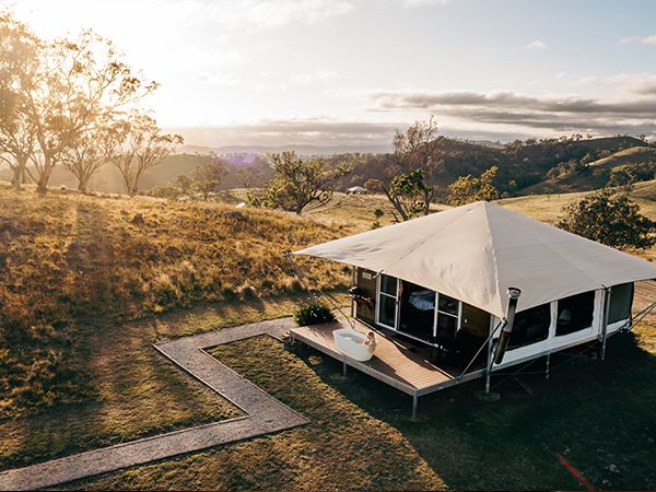Sierra Lodge Mudgee. Qantas Australian Tourism Awards 2024