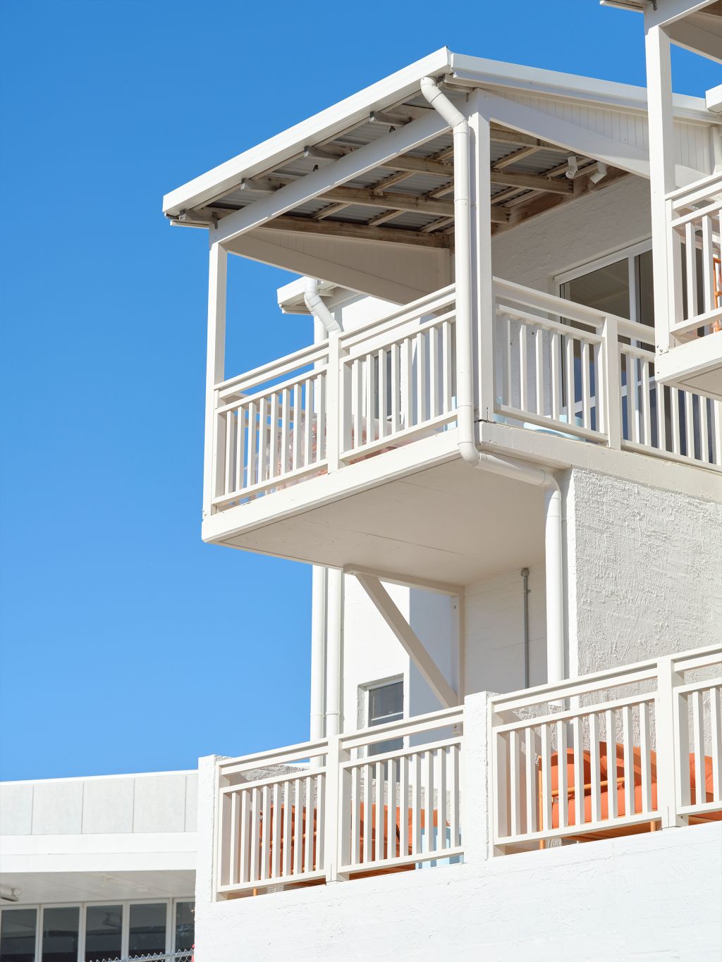 A balcony at The Lodge Wadjemup Rottnest Island