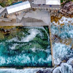Wylie's Baths, Coogee from above