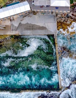 Wylie's Baths, Coogee from above