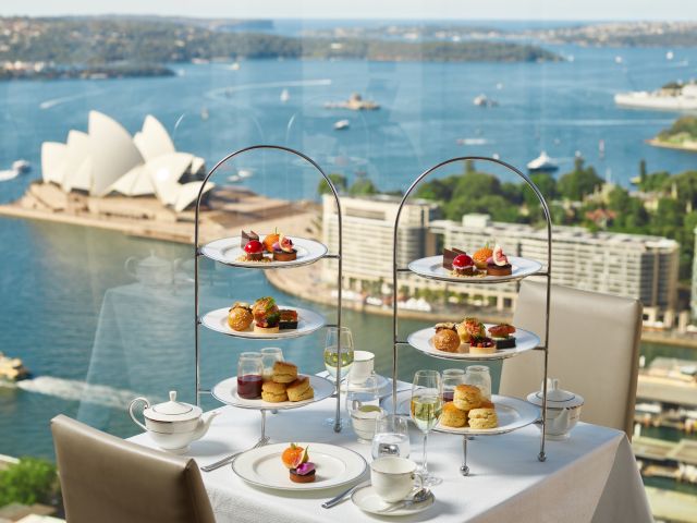 High Tea on Level 36, Shangri-La Sydney