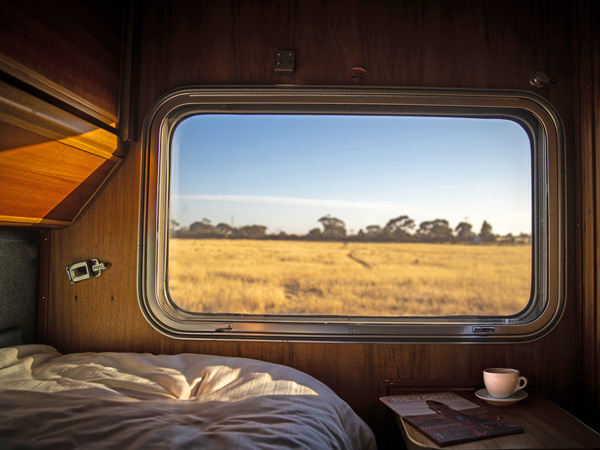 Gold Service cabin onboard The Ghan