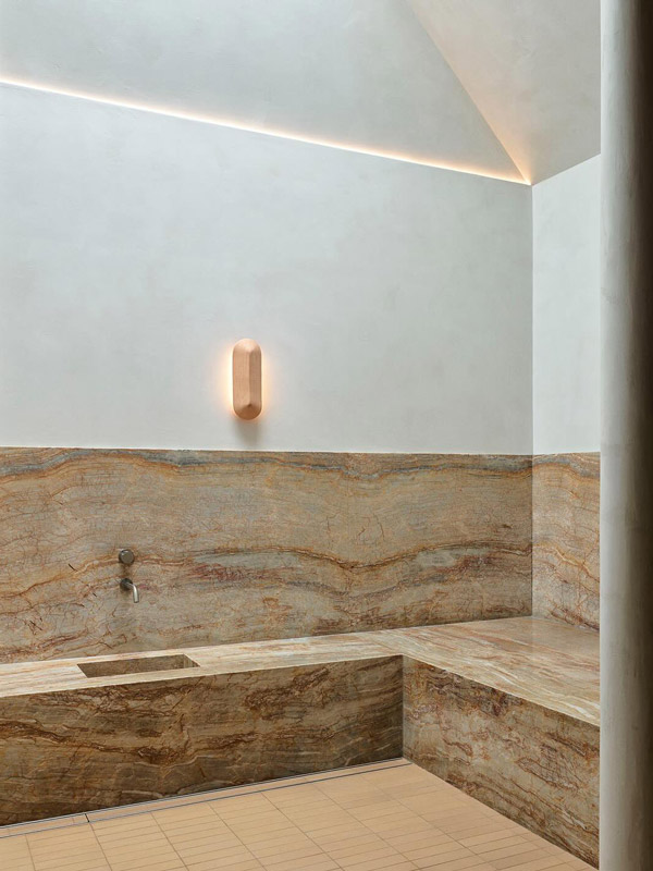 a traditional sauna at Comma, Cremorne