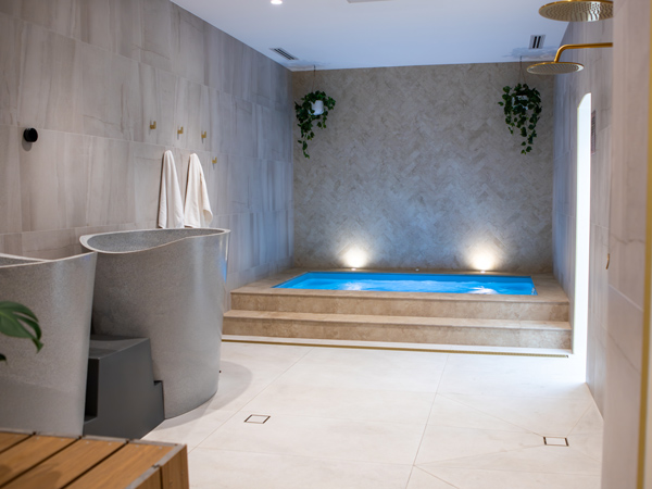 the pool inside Sóma Bathhouse, Essendon