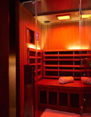 LED therapy lounge at Nimbus Co bondi