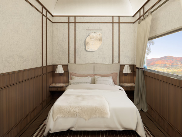 The new Aurora Australis suite on The Ghan
