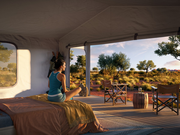 Uluṟu-Kata Tjuṯa Signature Walk Accommodation in the Northern Territory