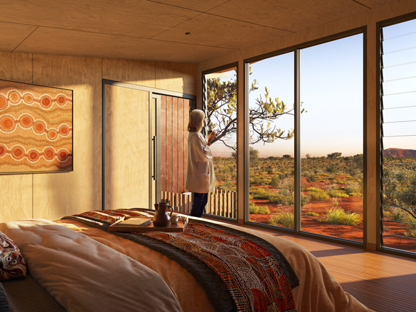 Uluṟu-Kata Tjuṯa Signature Walk Accommodation in the Northern Territory