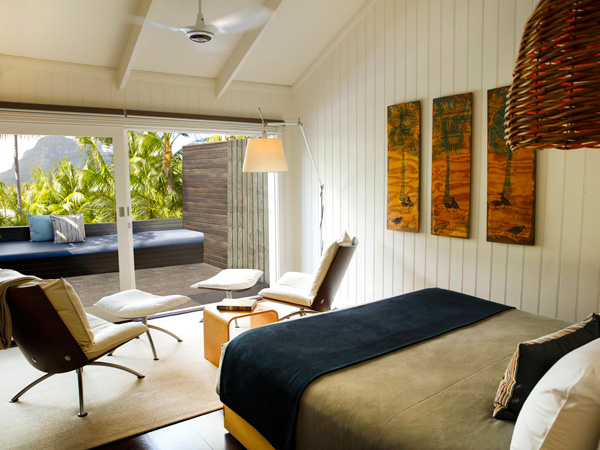 a look inside the Capella Suite, Lord Howe Island