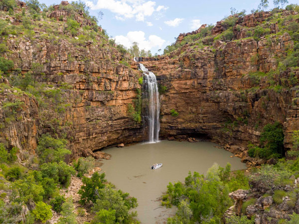 Kimberley falls on a True North cruise