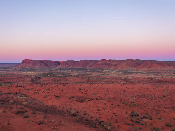 the view of Kings Canyon