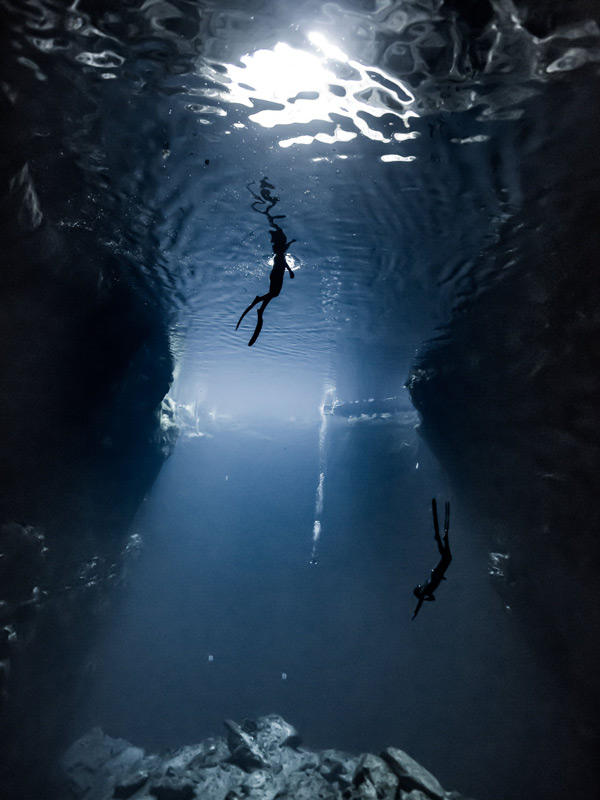 diving in Kilsby Sinkhole