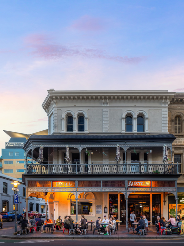 The Austral pub in Adelaide, South Australia