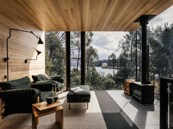 the Pumphouse Point, Tasmania