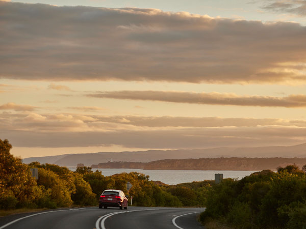 Great Ocean Road coastline in Anglesea