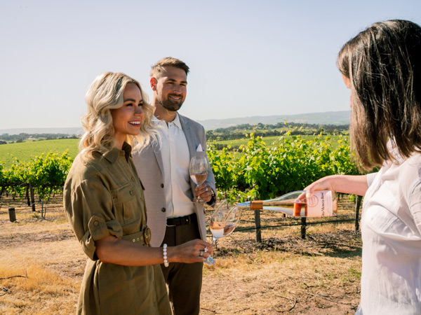 wine tasting on an Ascend Wine Odyssey tour