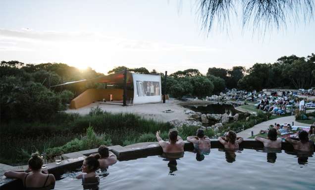Peninsula Hot Springs Bathe in Cinema