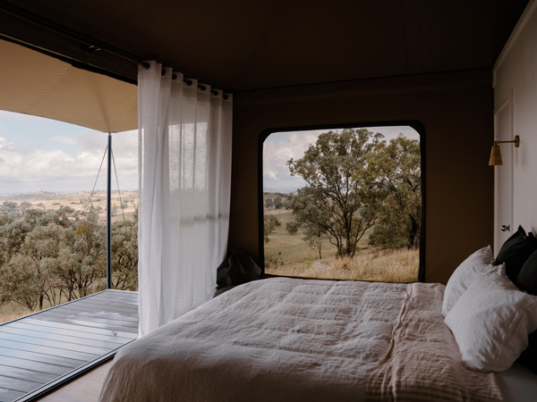 a luxe safari style lodge at Budgalong Spicers Creek