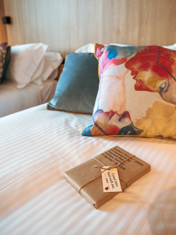 the bed at Crystalbrook Bailey, Cairns hotels