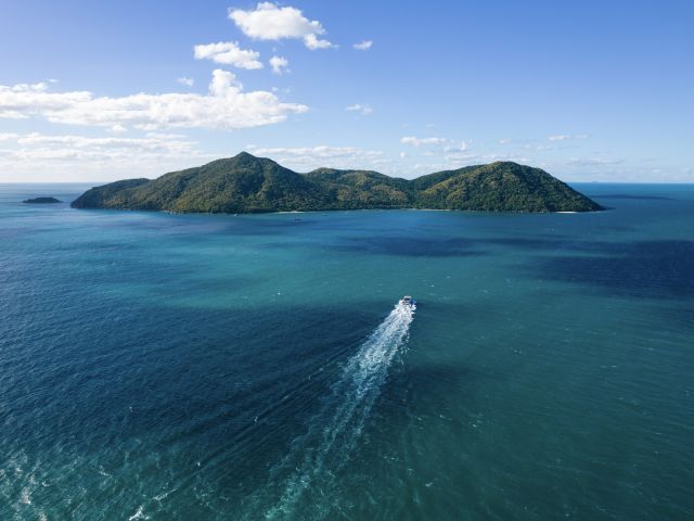 Fitzroy Island Resort from above