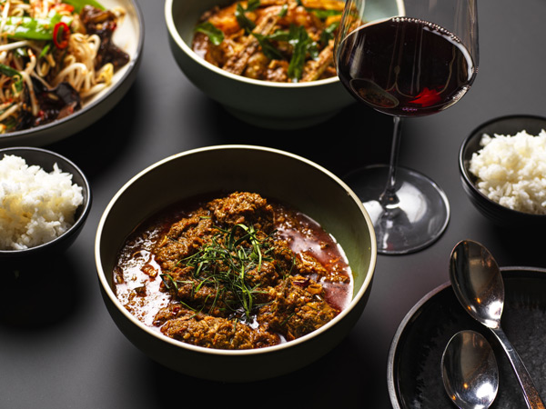 Coconut Beef Rendang from The Malaya