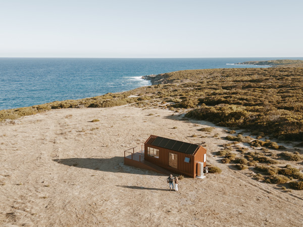 an aerial view of Bandari, EYRE.WAY
