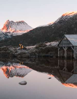 enjoy more of tasmania with the Eat Local, Stay Local scheme, like dove lake