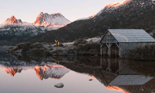 enjoy more of tasmania with the Eat Local, Stay Local scheme, like dove lake