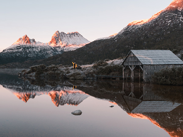 enjoy more of tasmania with the Eat Local, Stay Local scheme, like dove lake