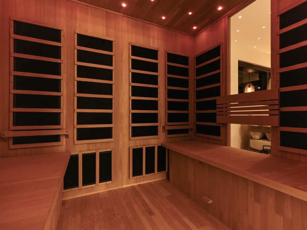 Sauna at Escape Bathhouse Chatswood Sydney