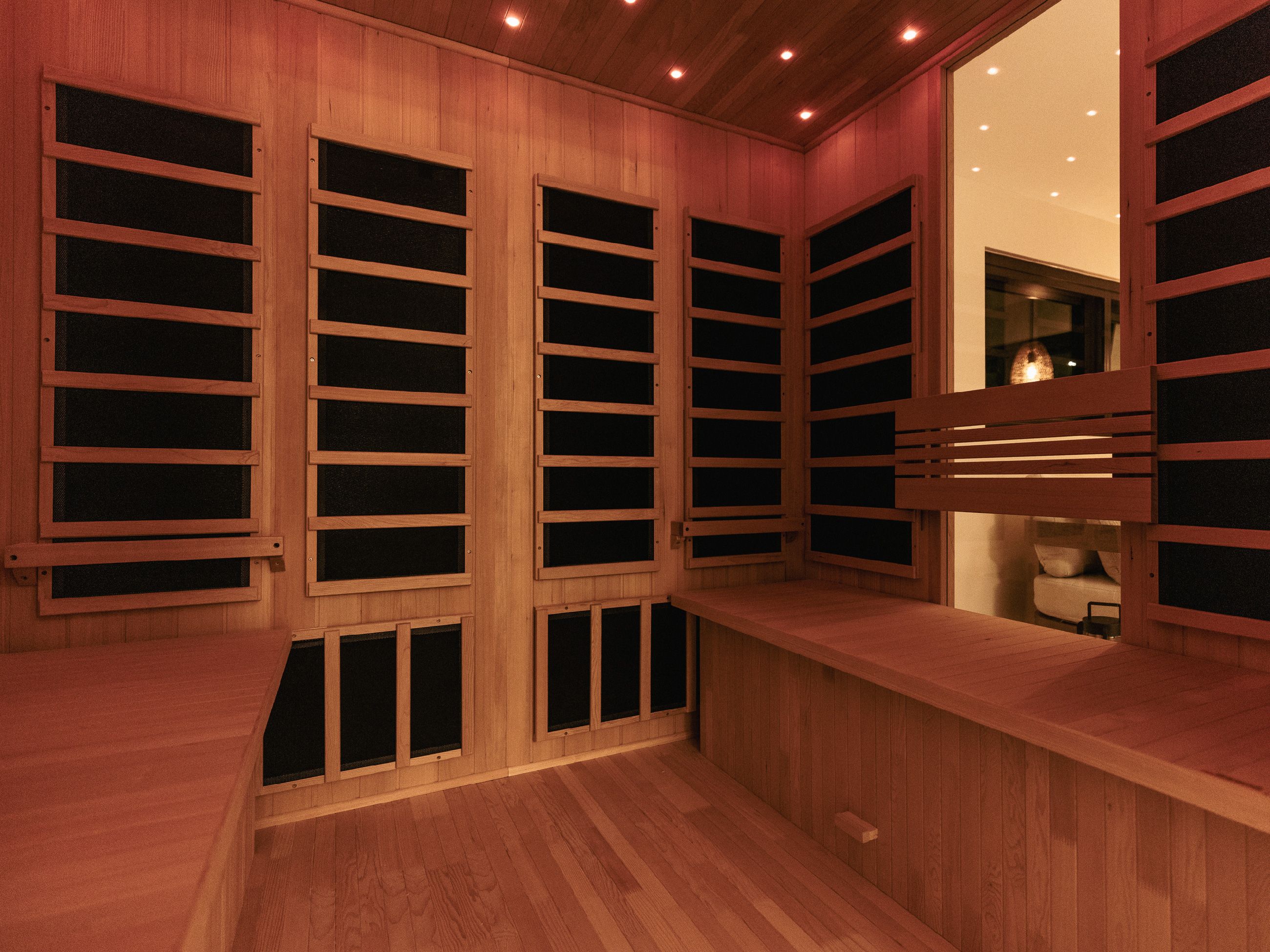 Sauna at Escape Bathhouse Chatswood Sydney