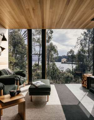 the Pumphouse Point, Tasmania