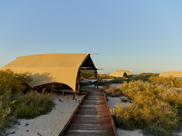 the Sal Salis off-grid stay at Ningaloo Reef