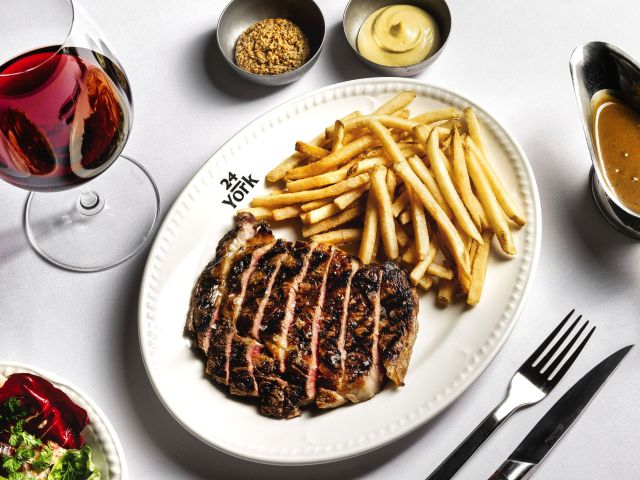 Steak Frites from 24 York in Sydney
