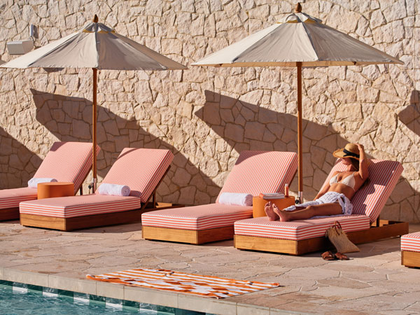 The Lodge Wadjemup poolside