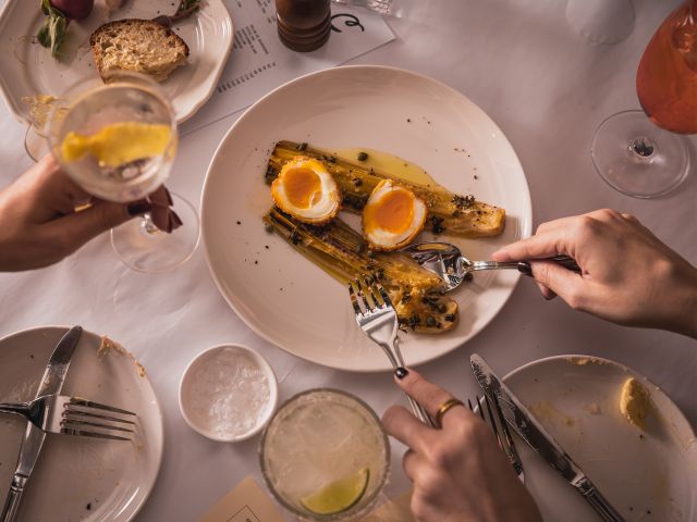 set menu at the corner palm beach