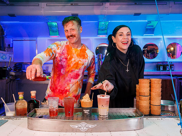 neon dreams diner at vivid