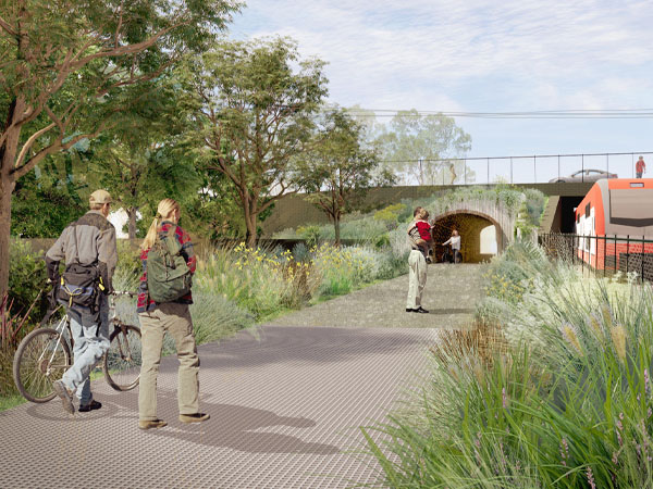 artists render GreenWay
