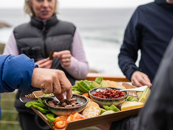 Bay of Fire walk food