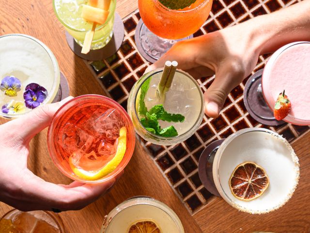 cocktails at Parc Pavilion, Cronulla