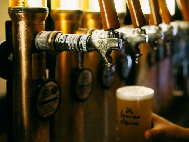 cold beer at The Squire’s Landing, The Rocks