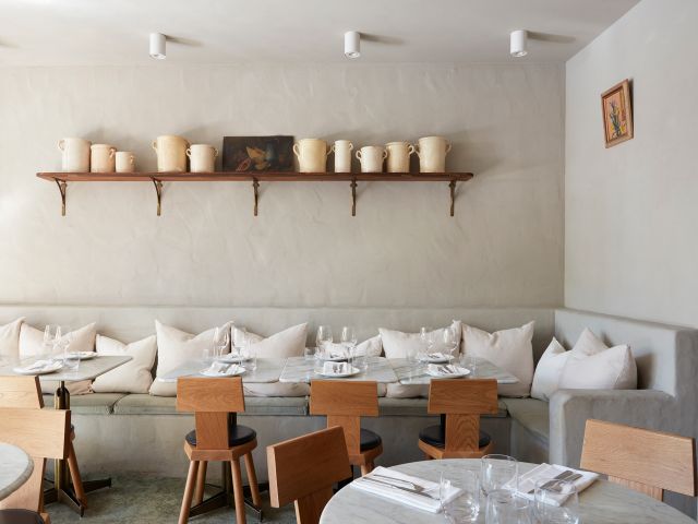 the interior of Cafe Margaret