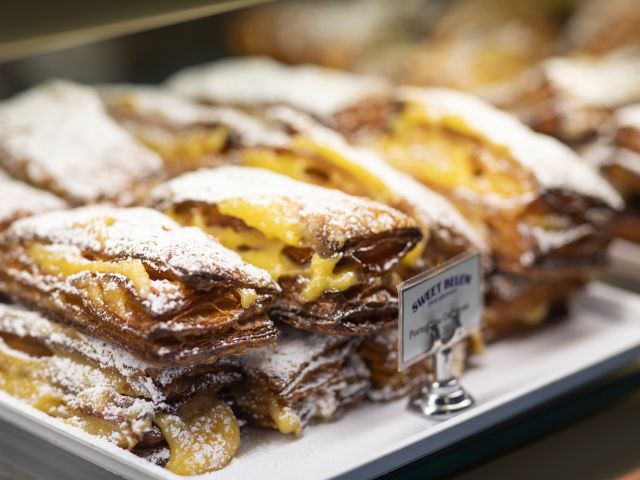Portuguese tarts at Sweet Belem