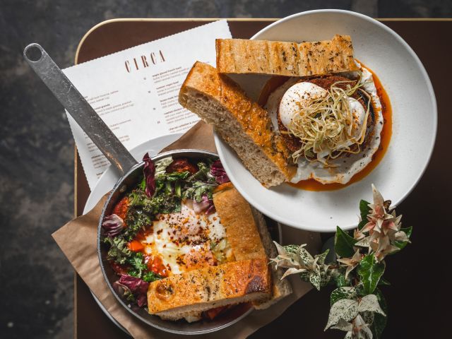 breakfast at Circa Espresso Parramatta