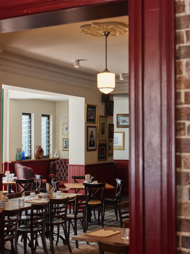 the dining interior of The Empire Hotel