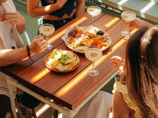 cocktails and snacks at Northies Cronulla.