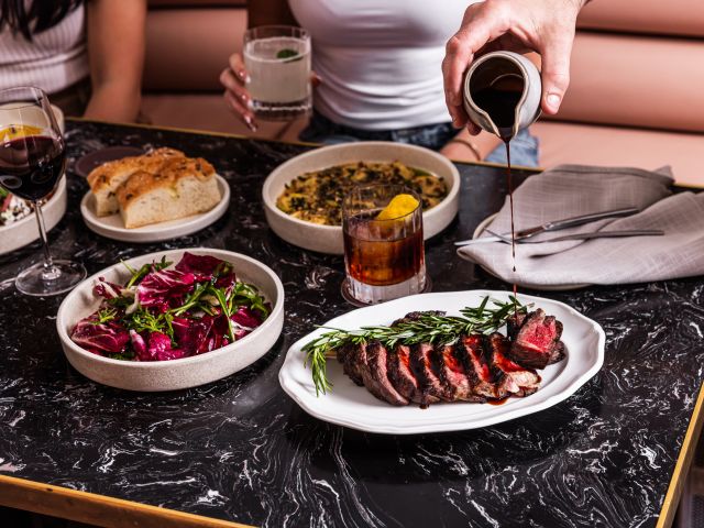 dining at Mullane’s Hotel