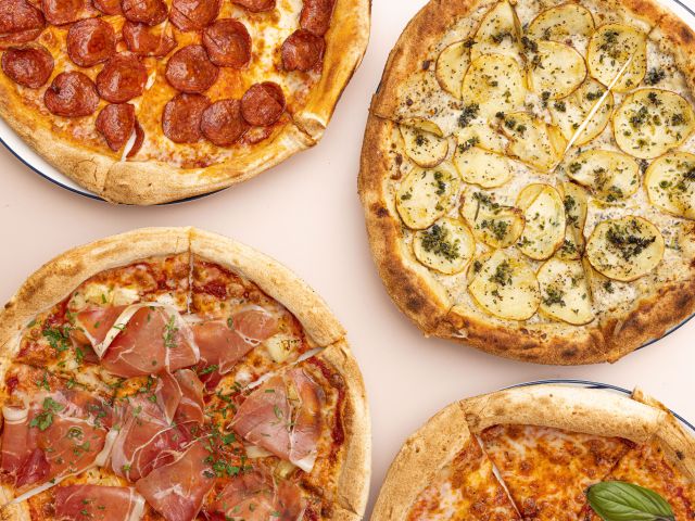 pizzas at Coogee Bay Hotel